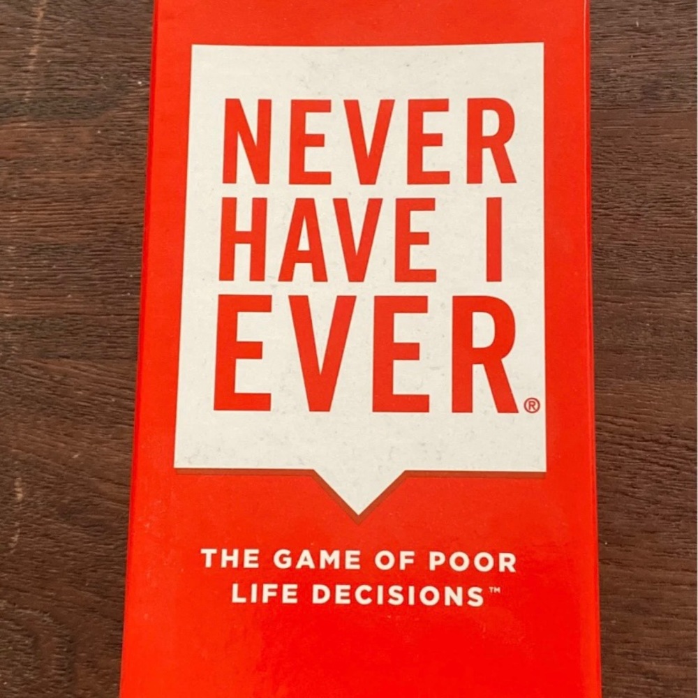 Never Have I Ever Card Game